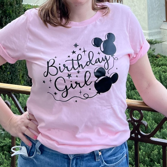 Birthday girl Disney shirt and ears - Picture 6 of 6